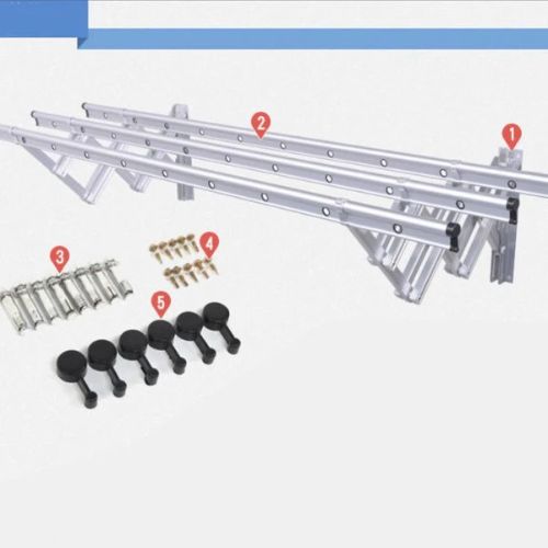 Giàn Phơi Gắn Tường Xếp Ngang NHẬP KHẨU KOREA