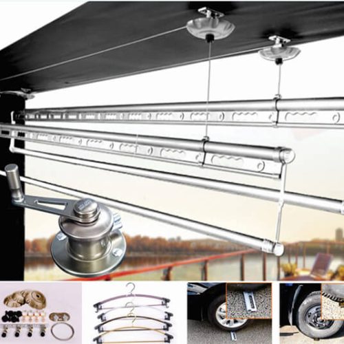 Giàn phơi quần áo 4 thanh phơi nhập khẩu Korea K-2667