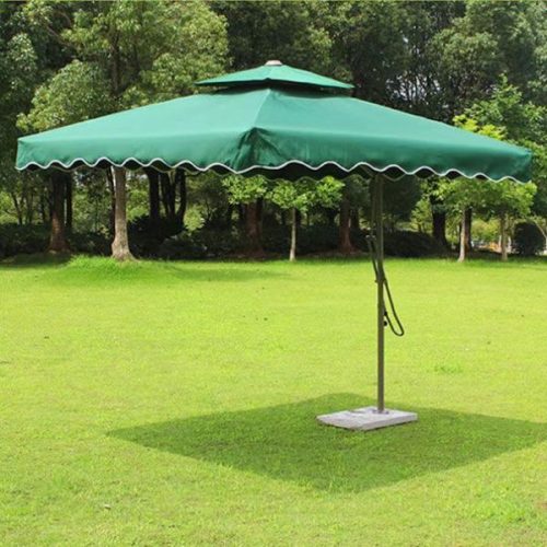 Ô hòa phát lệch tâm vuông 2m5 màu xanh